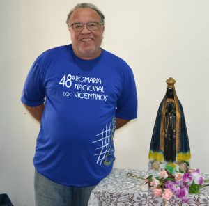 Confrade Valter Araújo, tesoureiro do CNB